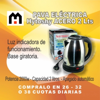 PAVA ELECTRICA HYTOSHY GM-2022 2Lts.